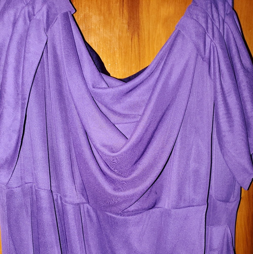 Simple Purple Dress